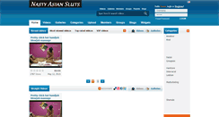 Desktop Screenshot of nastyasiansluts.com